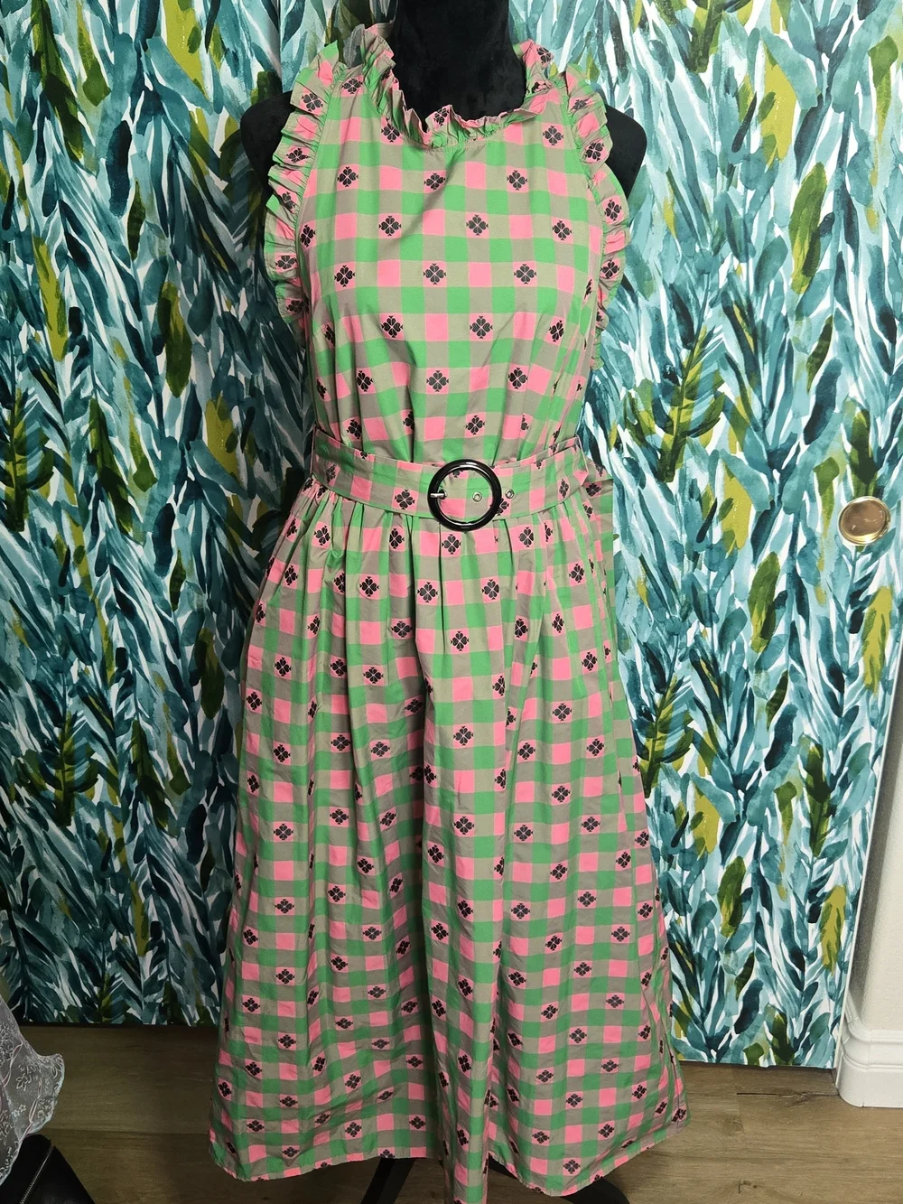 kate spade sleeveless midi